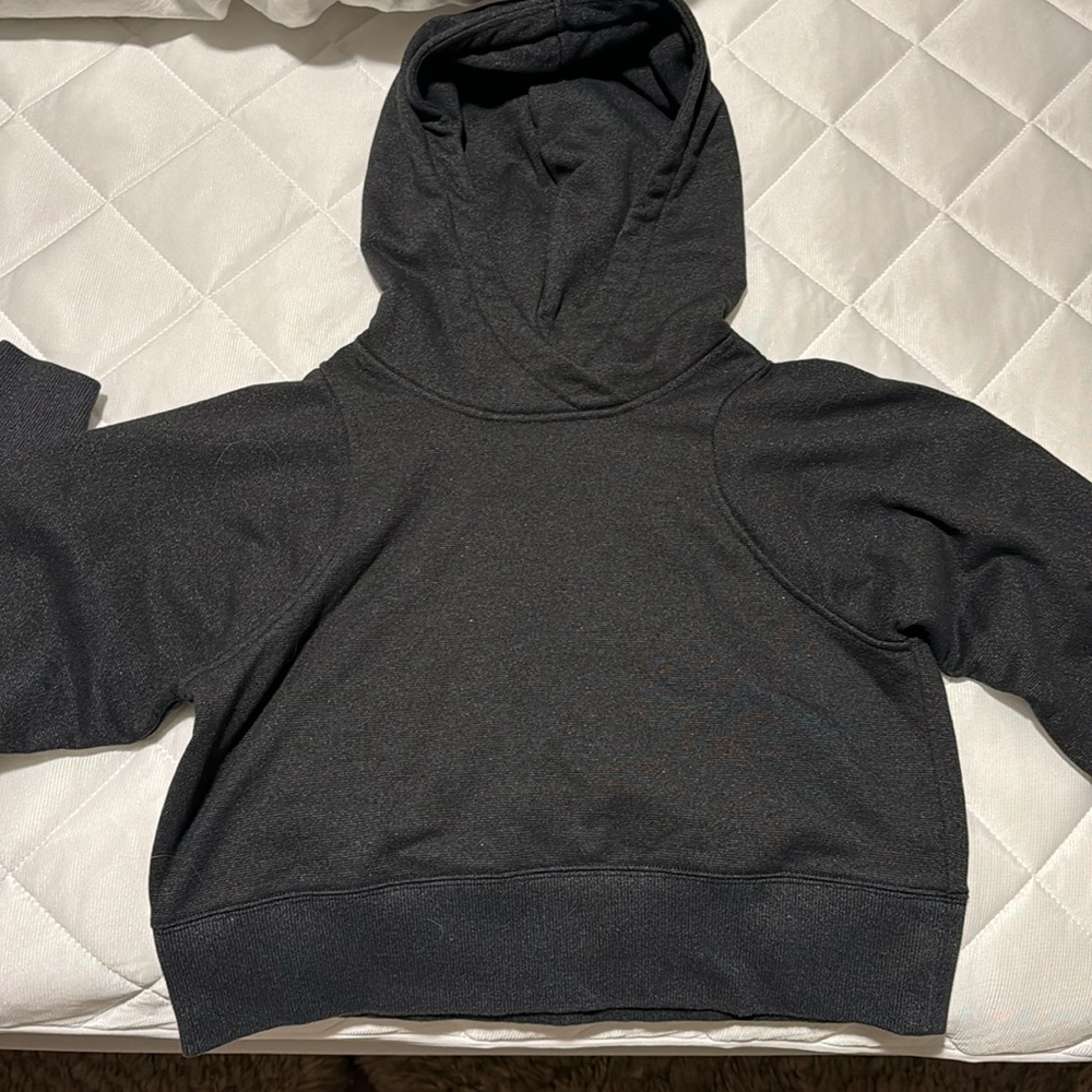 Black Lululemon Crop Hoodie